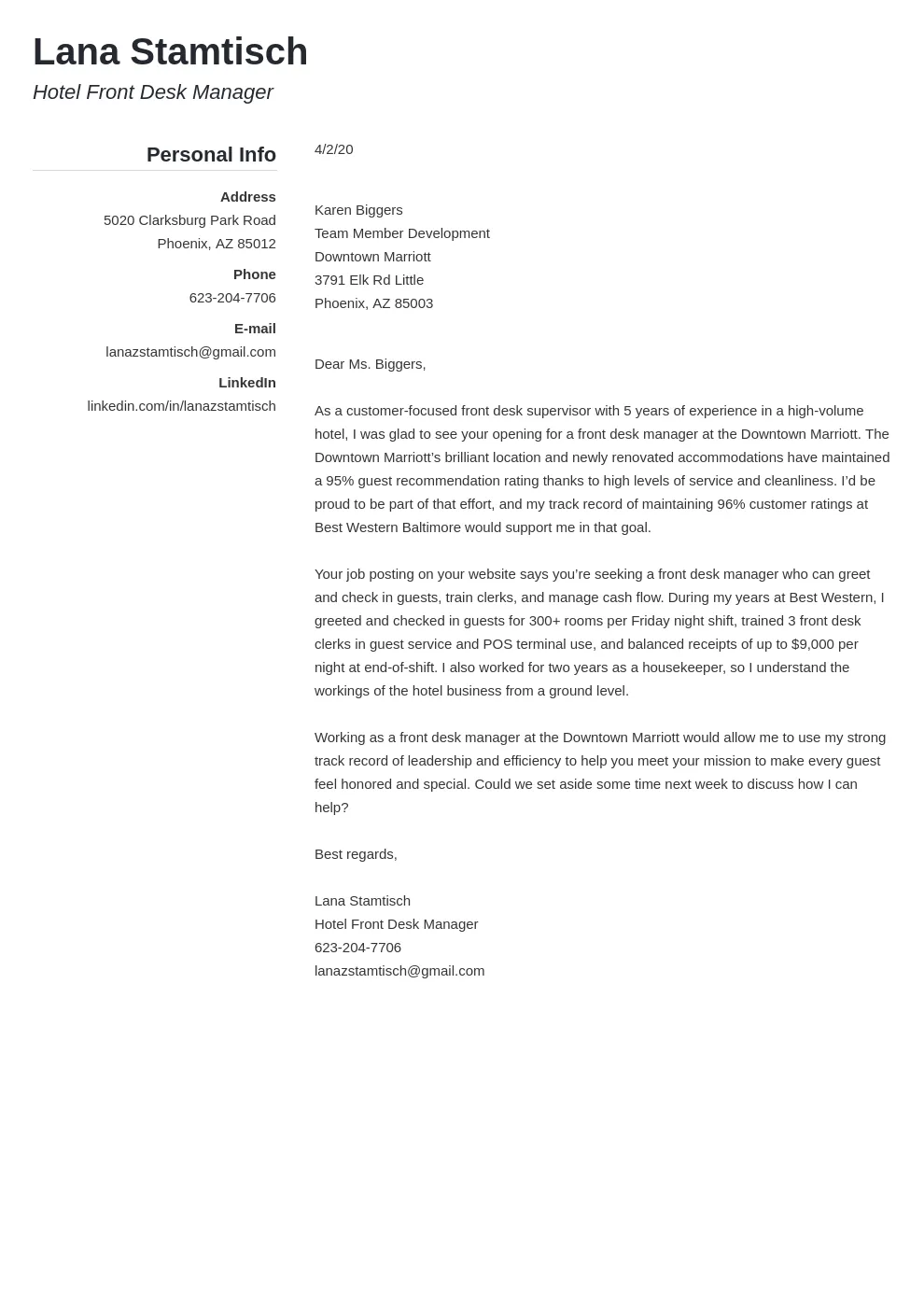 38952 cover letter formatting