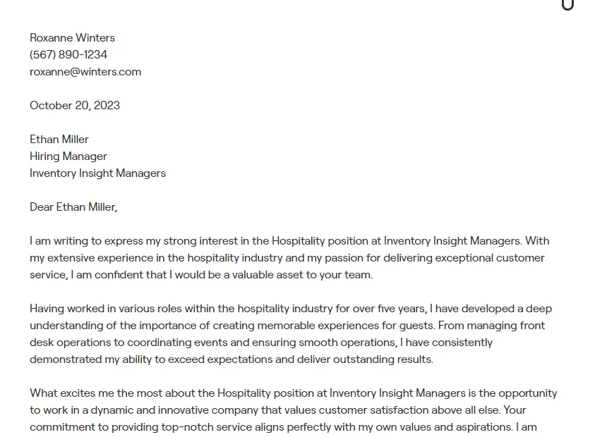 38952 restaurant manager