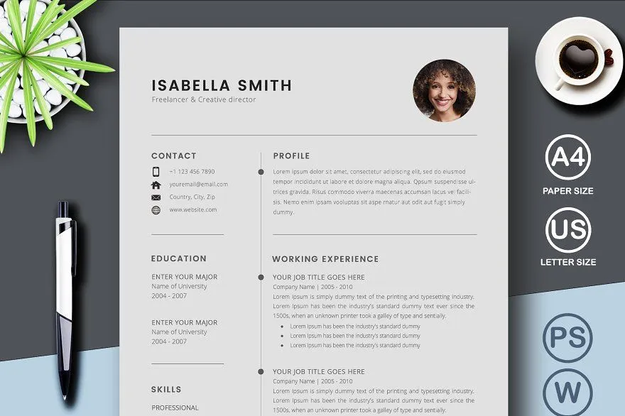 38962 cover letter cv formatting