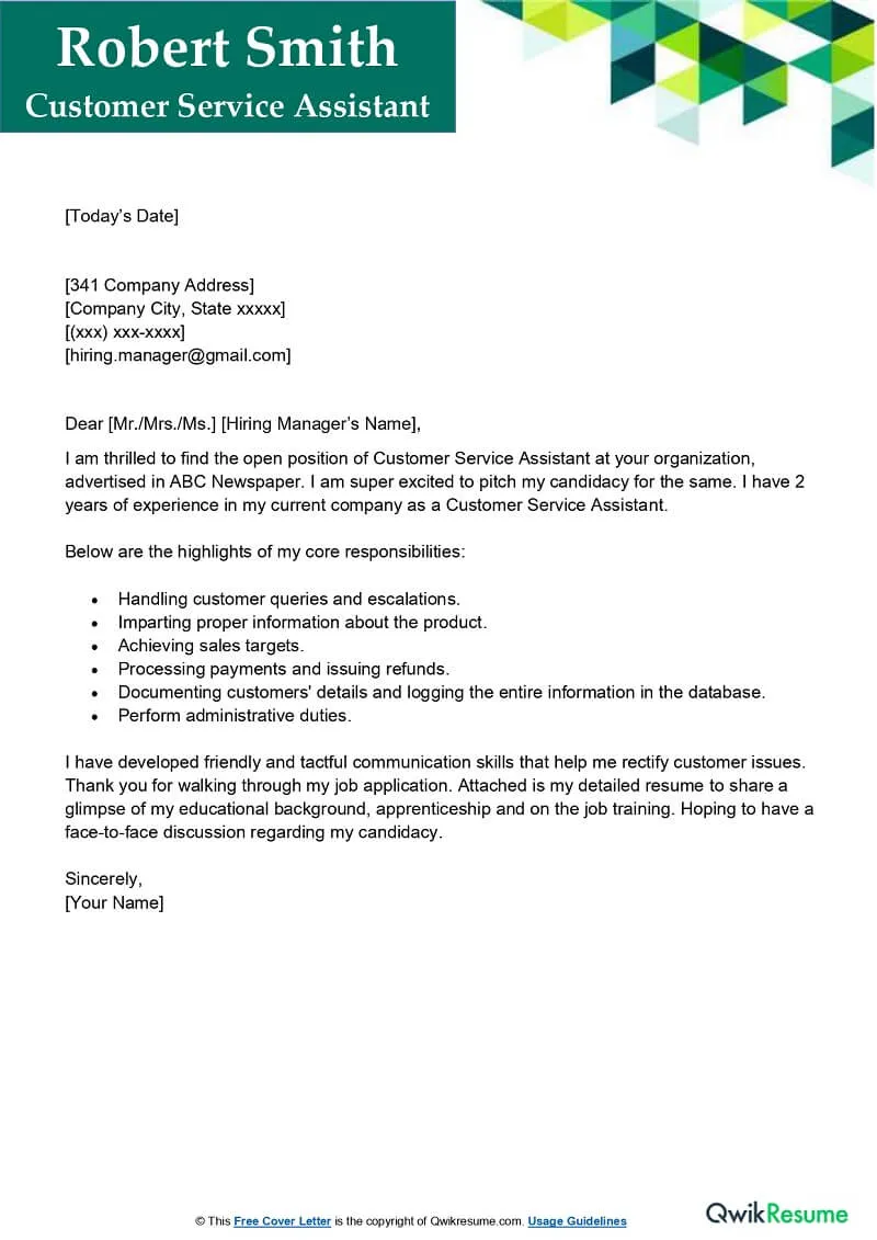 38971 cover letter format