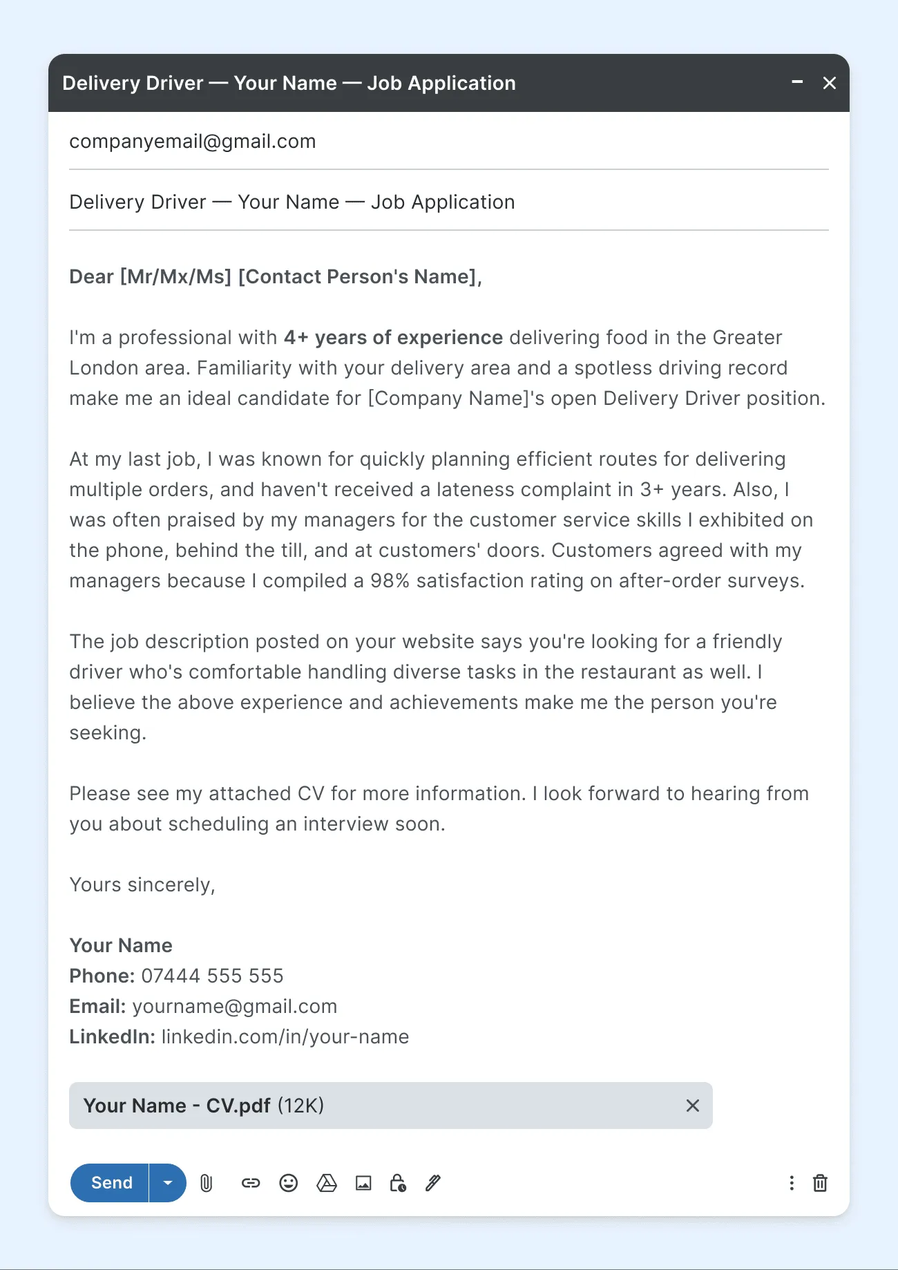 38974 email cover letter subject line
