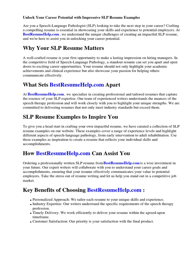 38981 slp cover letter importance