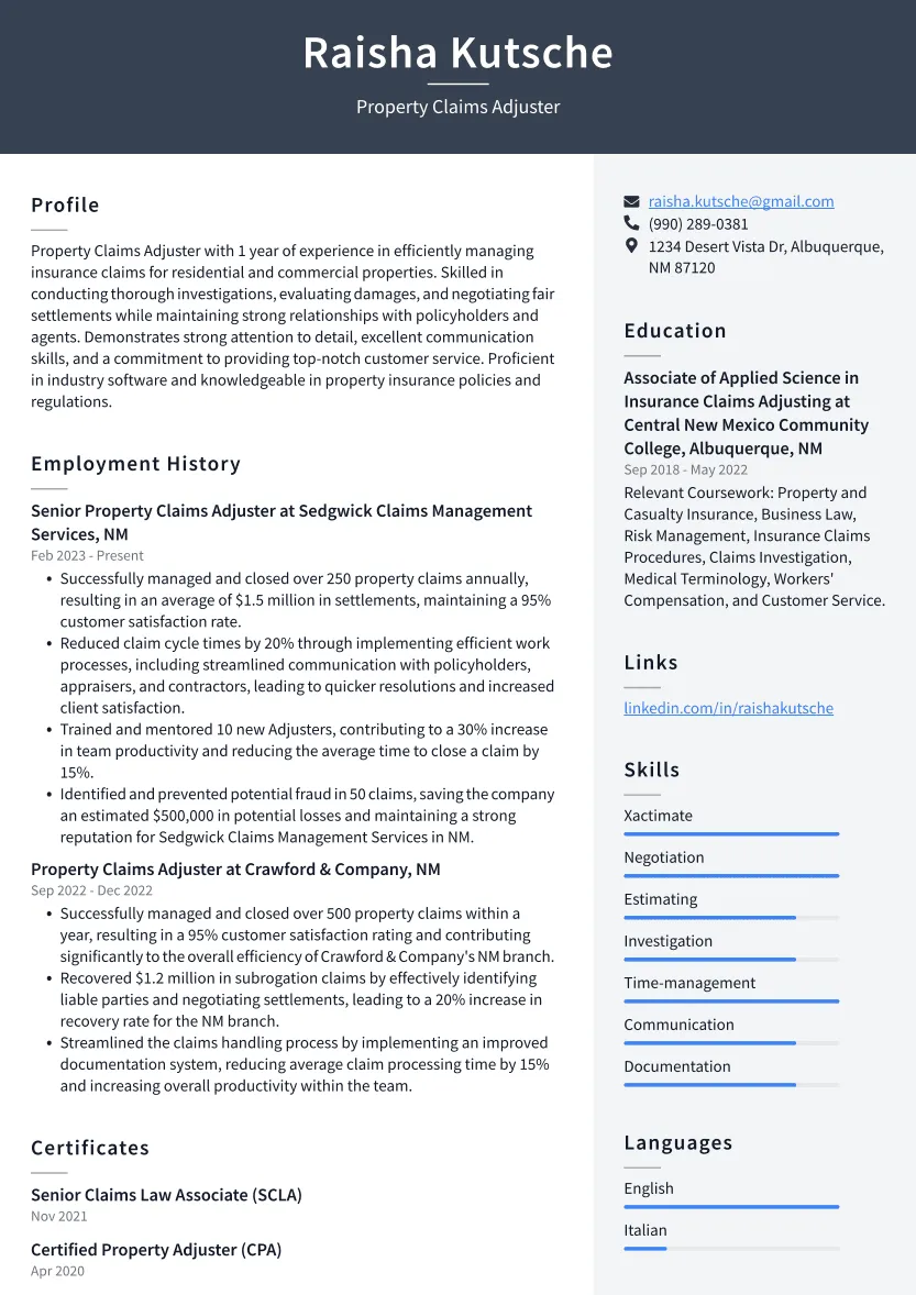 38991 adjuster skills