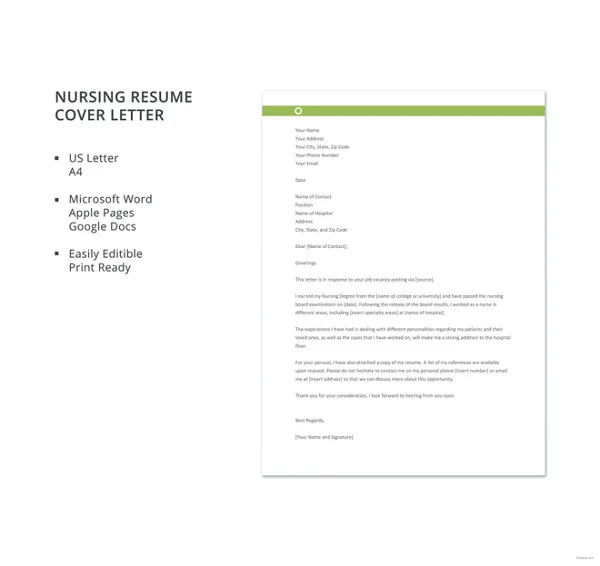 38997 cover letter formatting