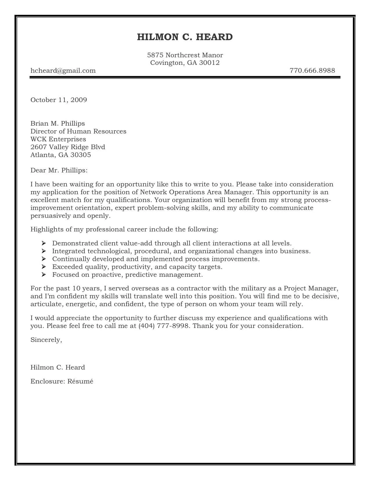 39003 cover letter formatting