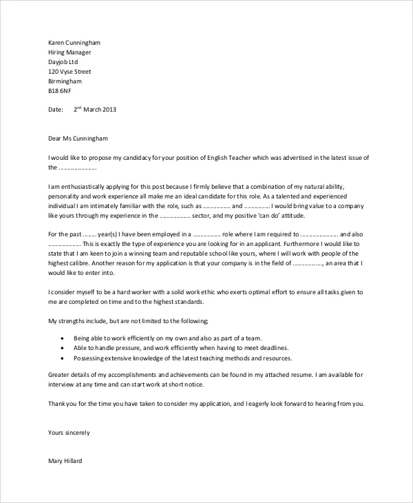 39010 esl teacher cover letter passion