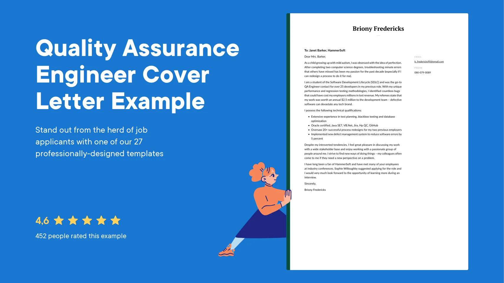 39020 cover letter formatting