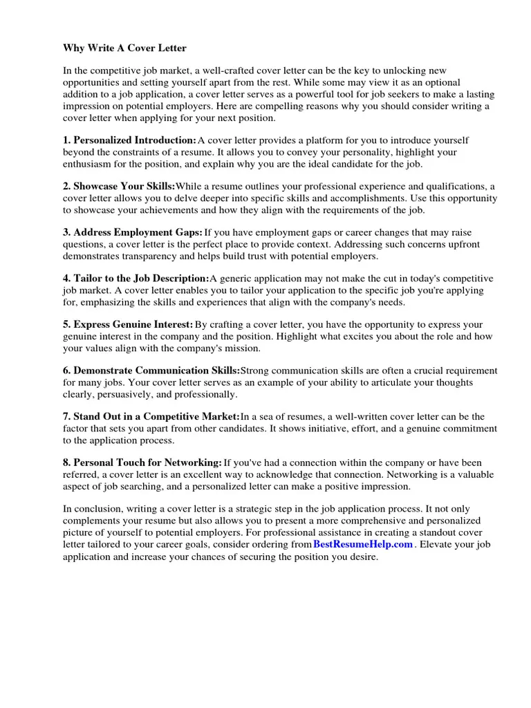 39042 cover letter importance