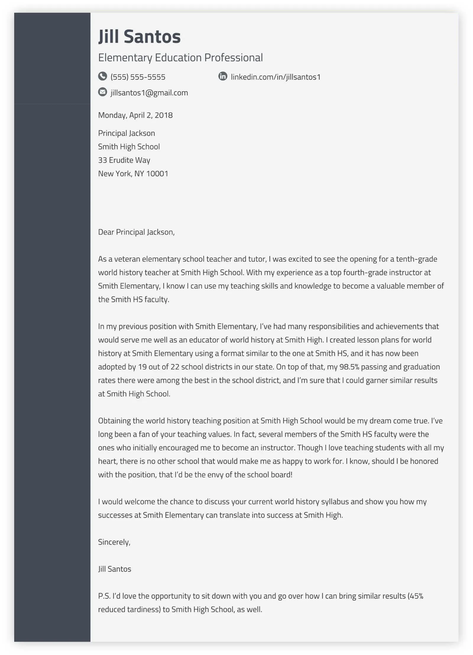 39047 personalize cover letter