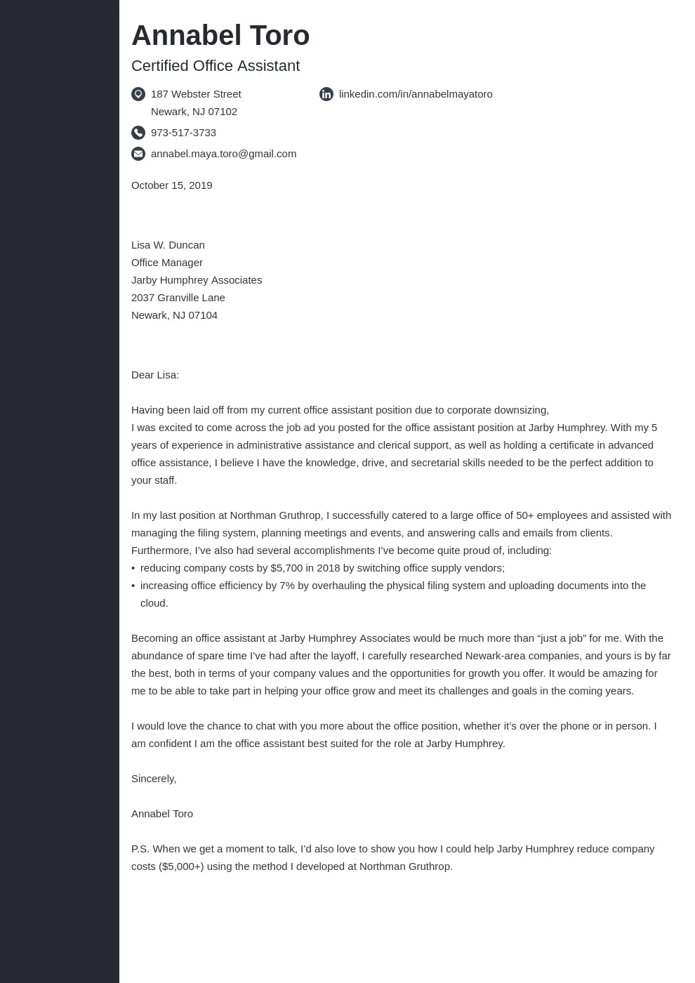 39062 cover letter structure