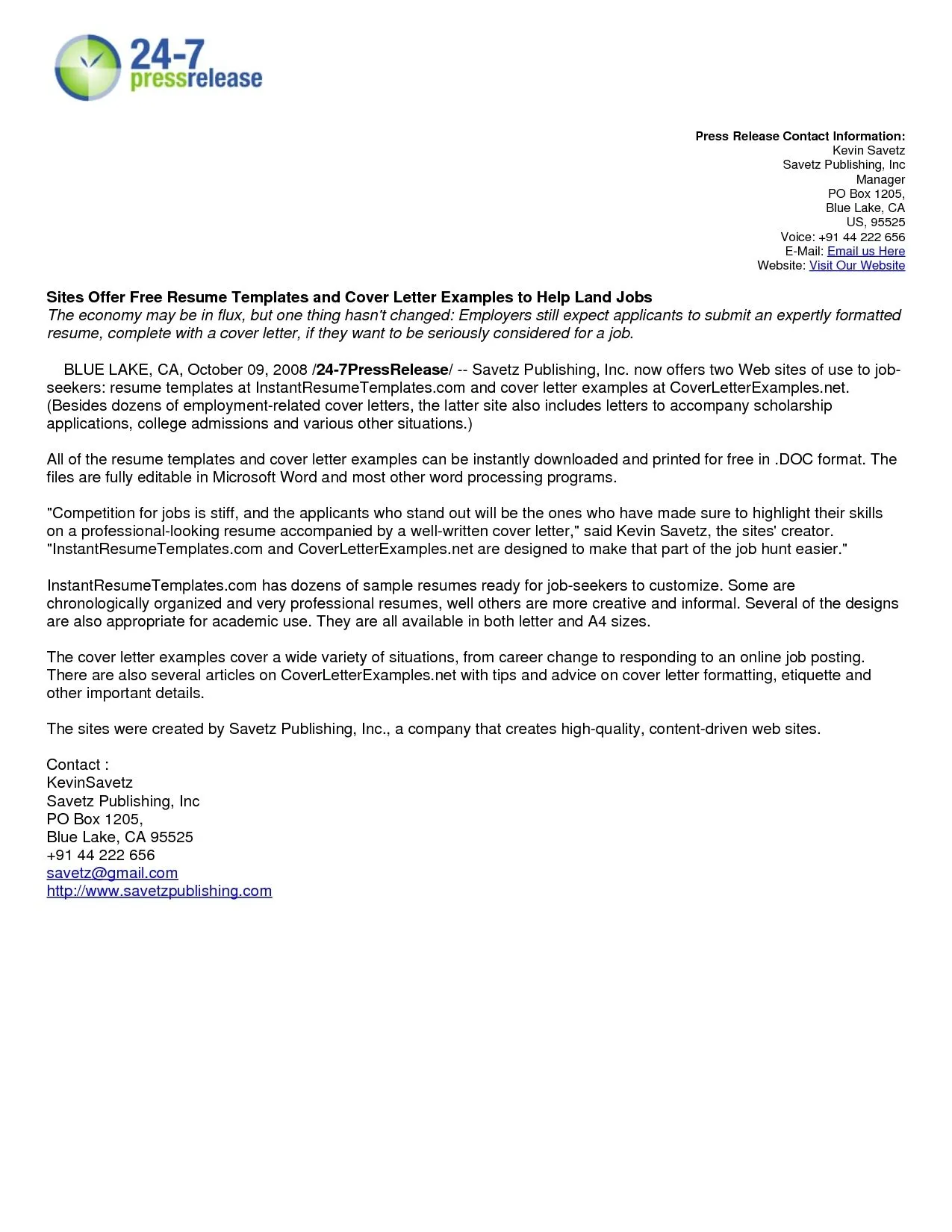 39071 formatting email cover letter