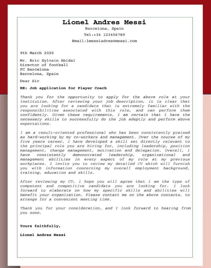 39080 entry level cover letter