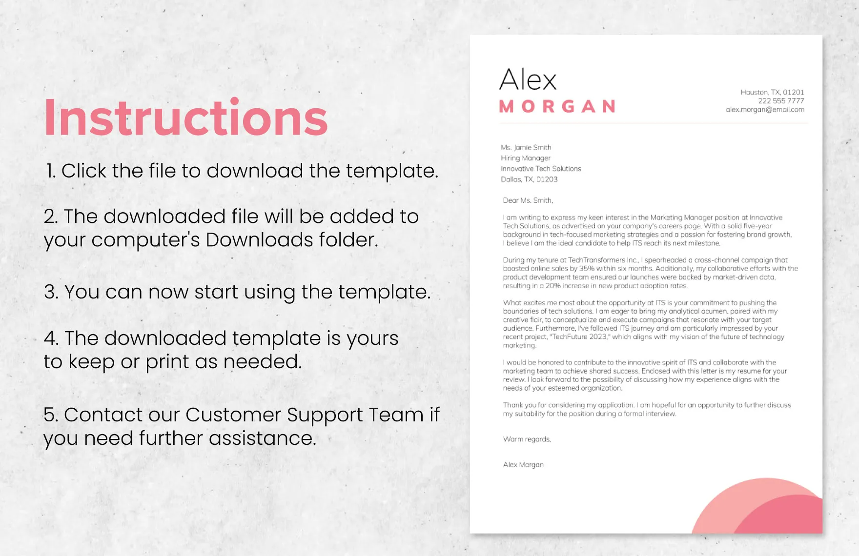 39082 cover letter achievements