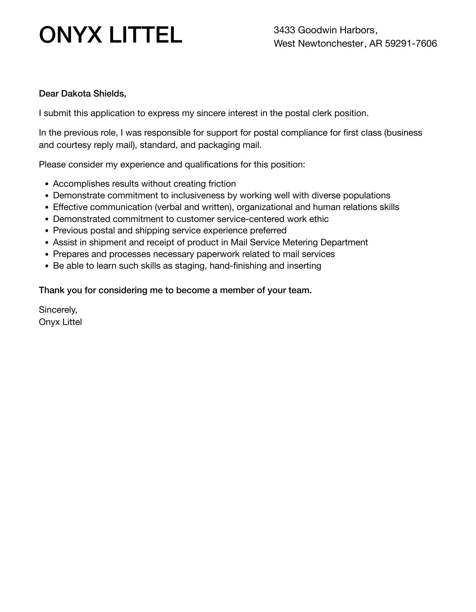 39083 cover letter postal service 4