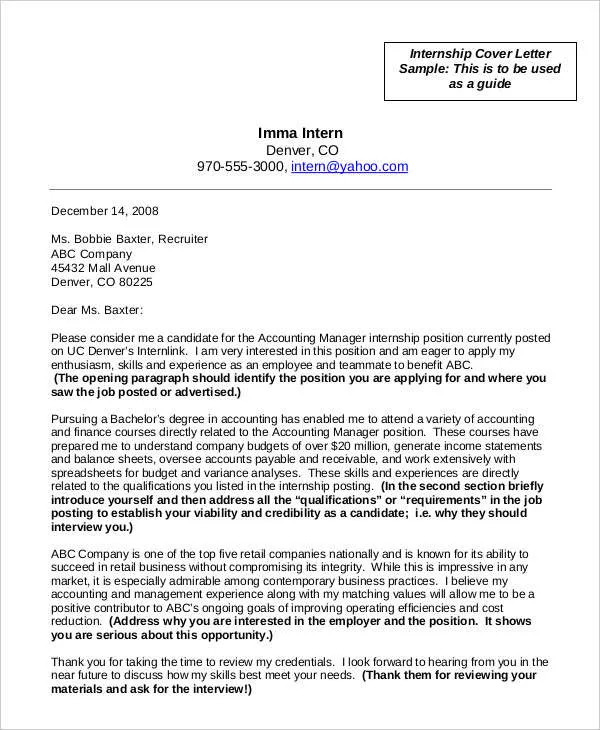 39109 email cover letter components