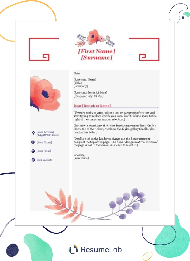 39112 microsoft word cover letter template 4