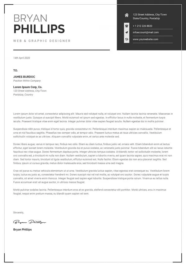 39112 microsoft word cover letter template 5