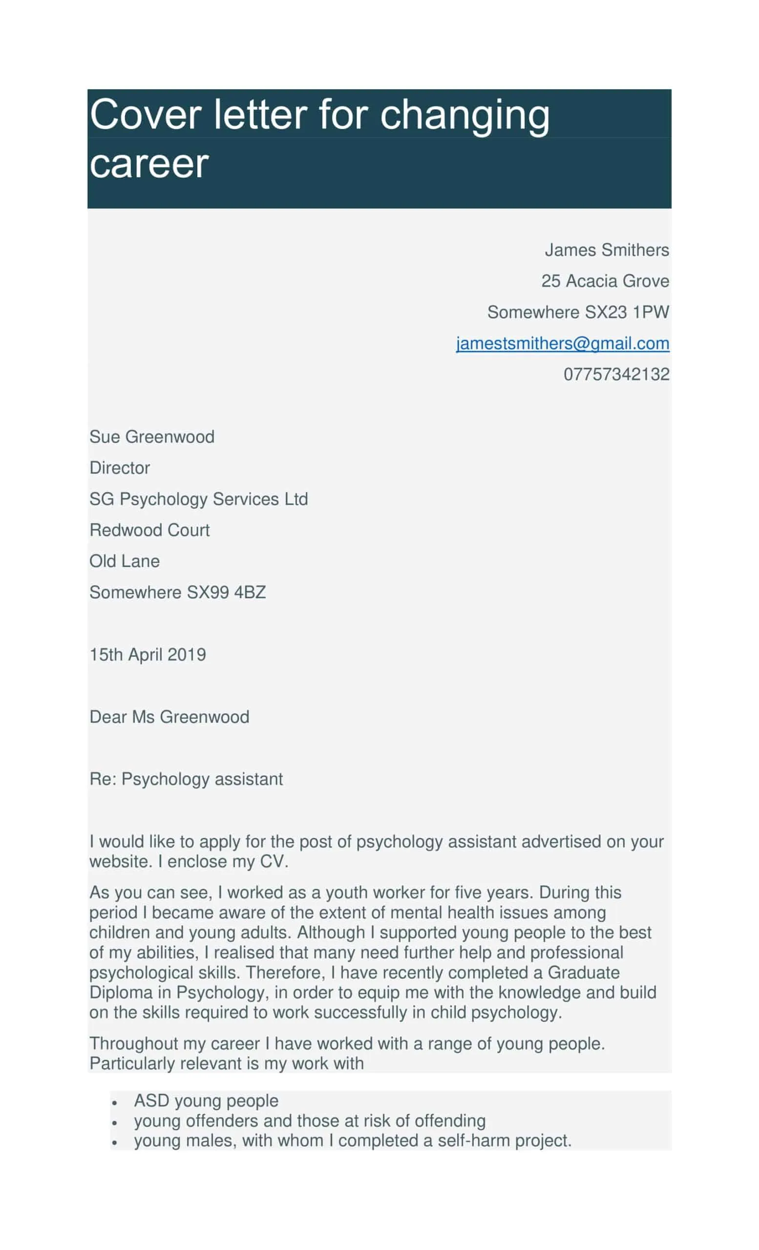 39119 cover letter structure