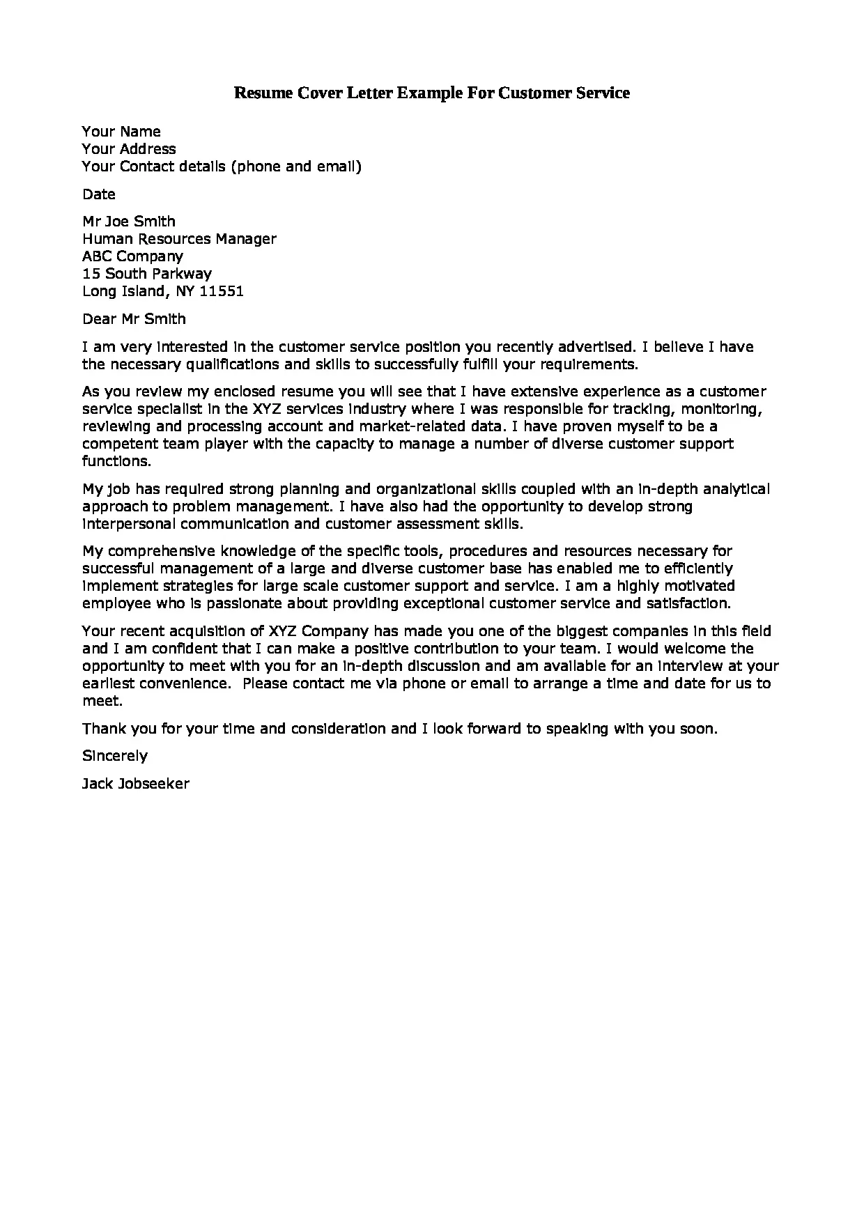 39130 cover letter structure