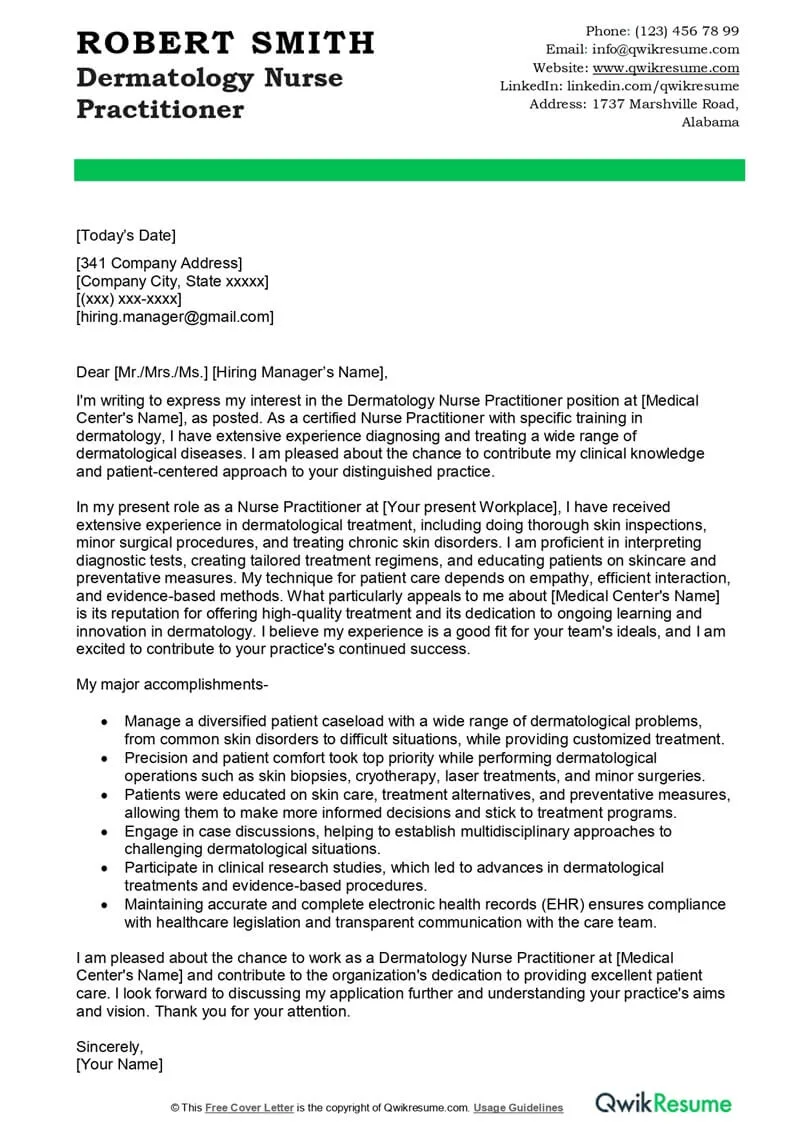 39131 dermatology nurse cover letter image4