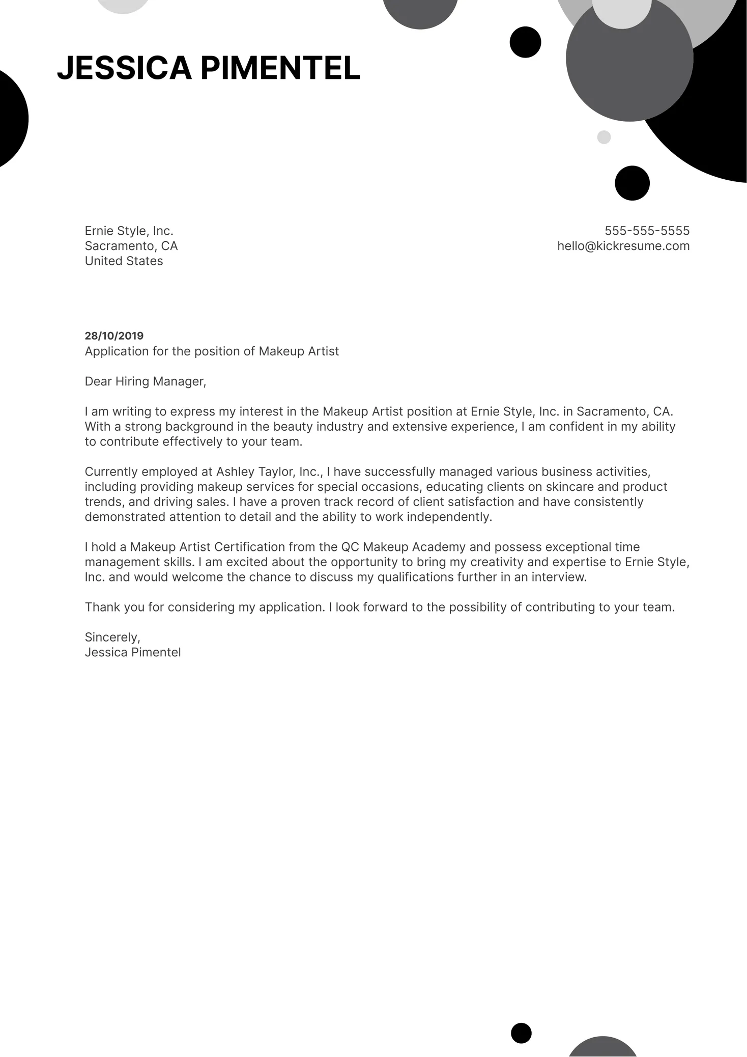 39135 storyboard artist cover letter review