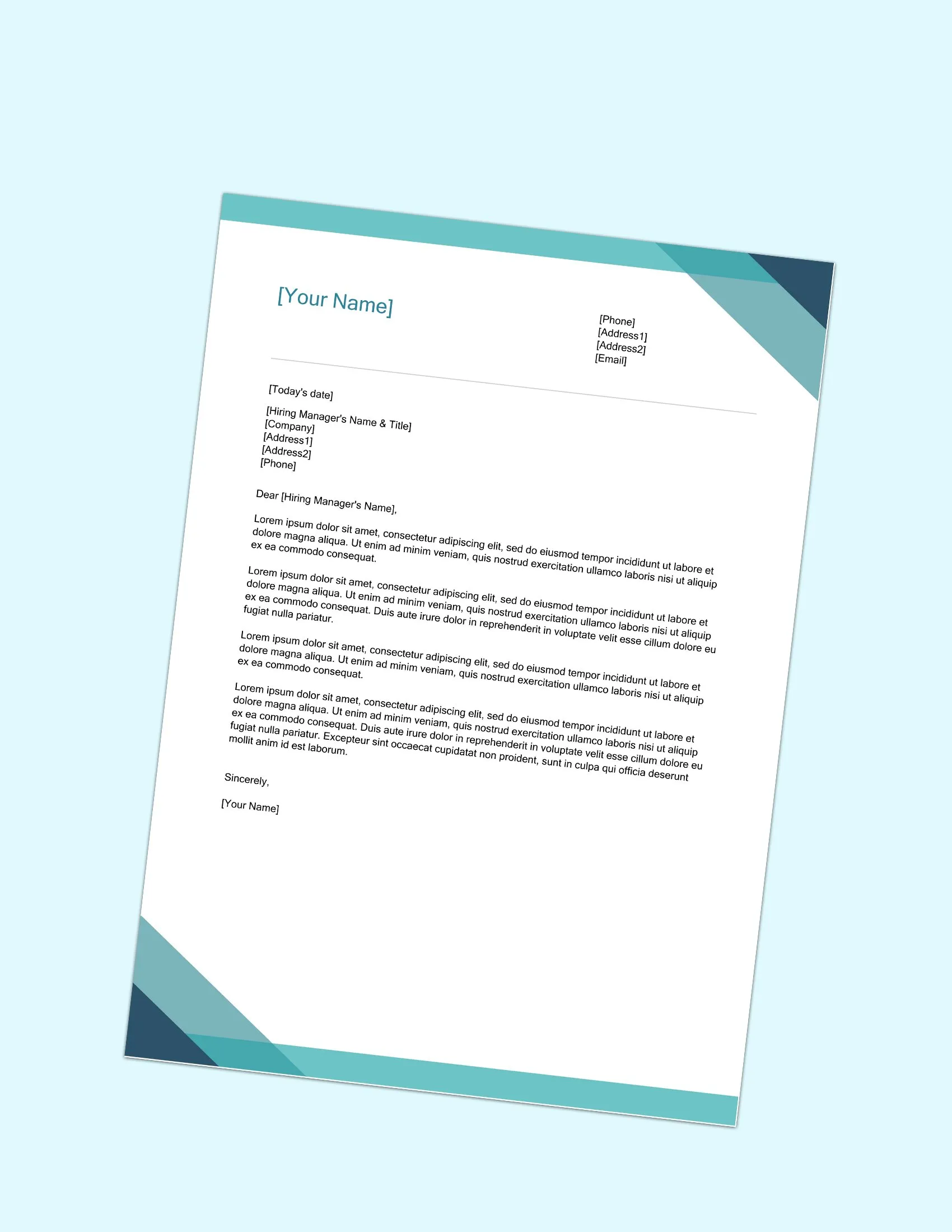 39157 cover letter templates