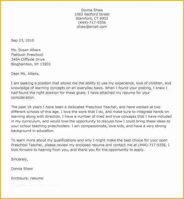 39158 teacher cover letter skills