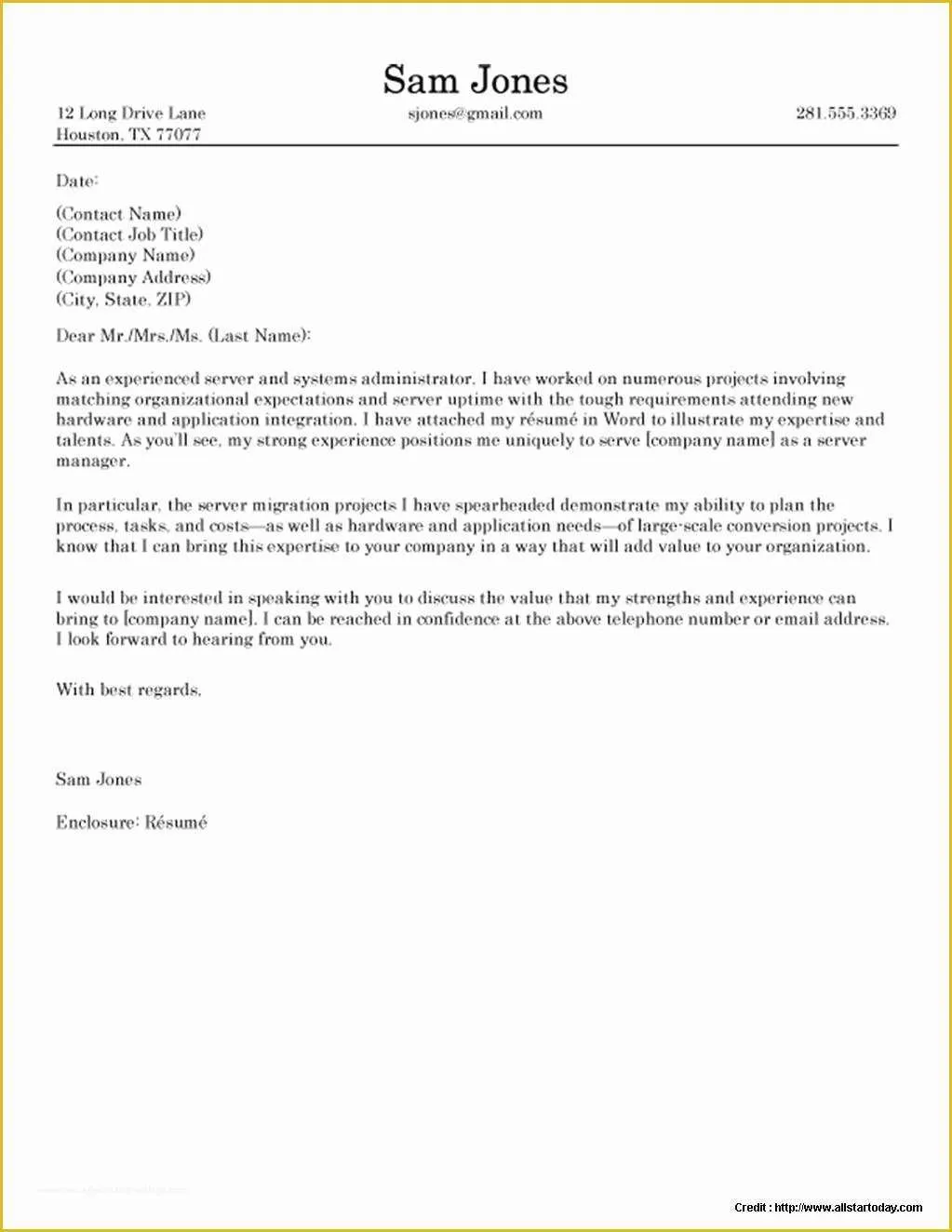 39167 cover letter importance