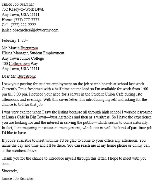 39173 teenager applying job