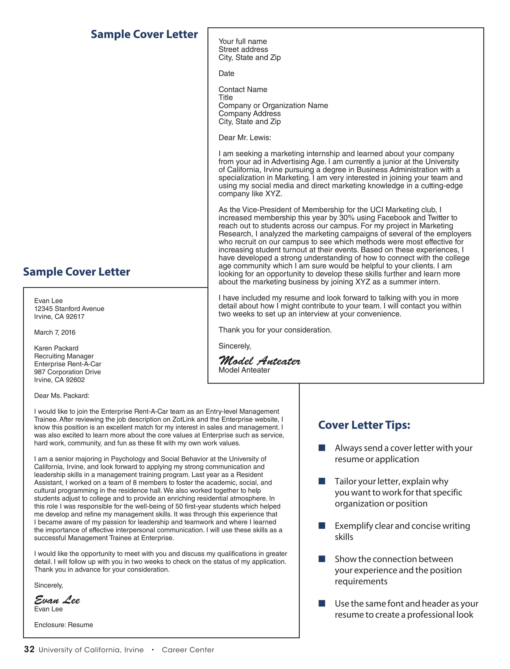 39180 marketing cover letter