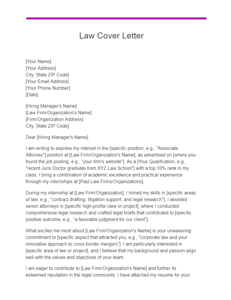 39187 legal cover letter formatting
