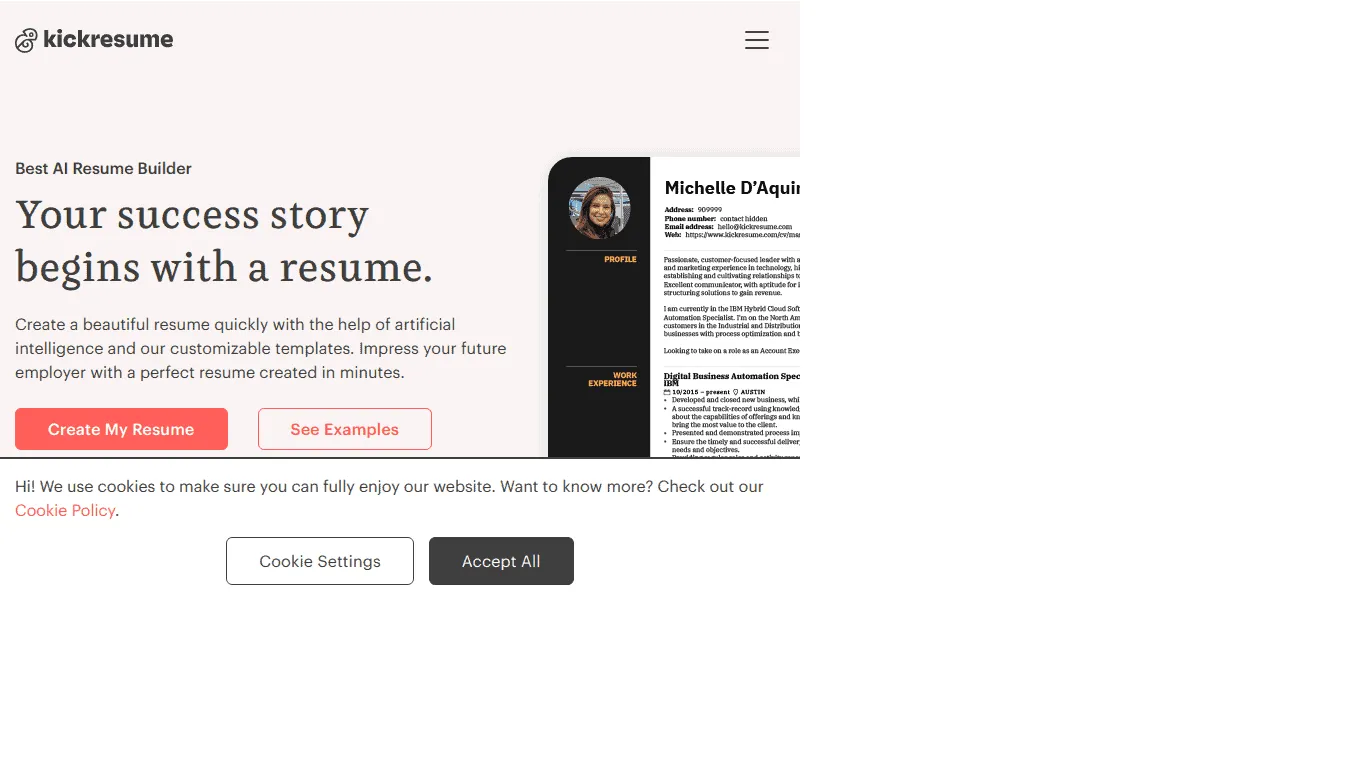 39213 kickresume closing