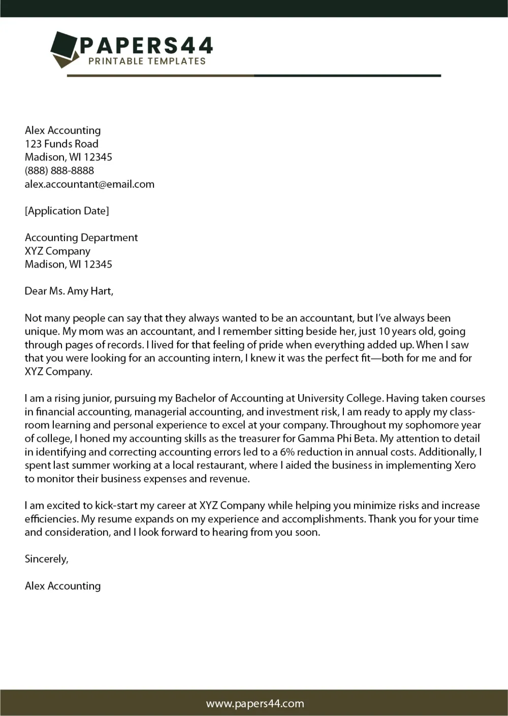 39216 cover letter skills