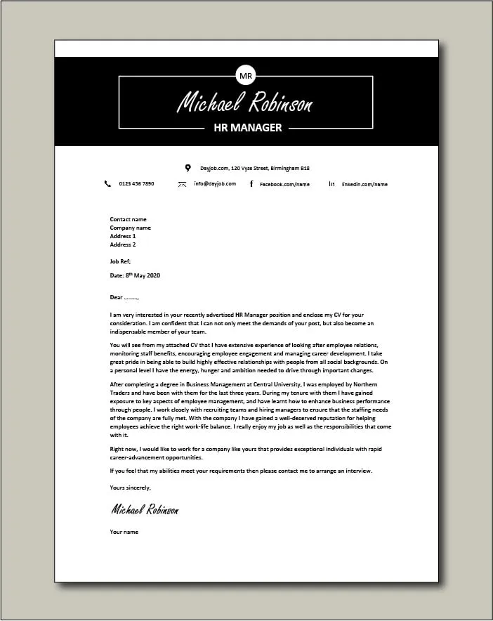 39217 hr manager cover letter example image 4