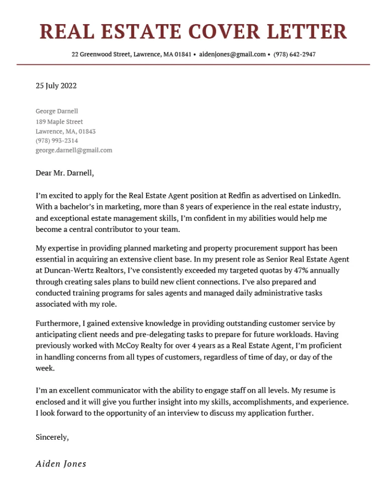 39222 real estate cover letter 2