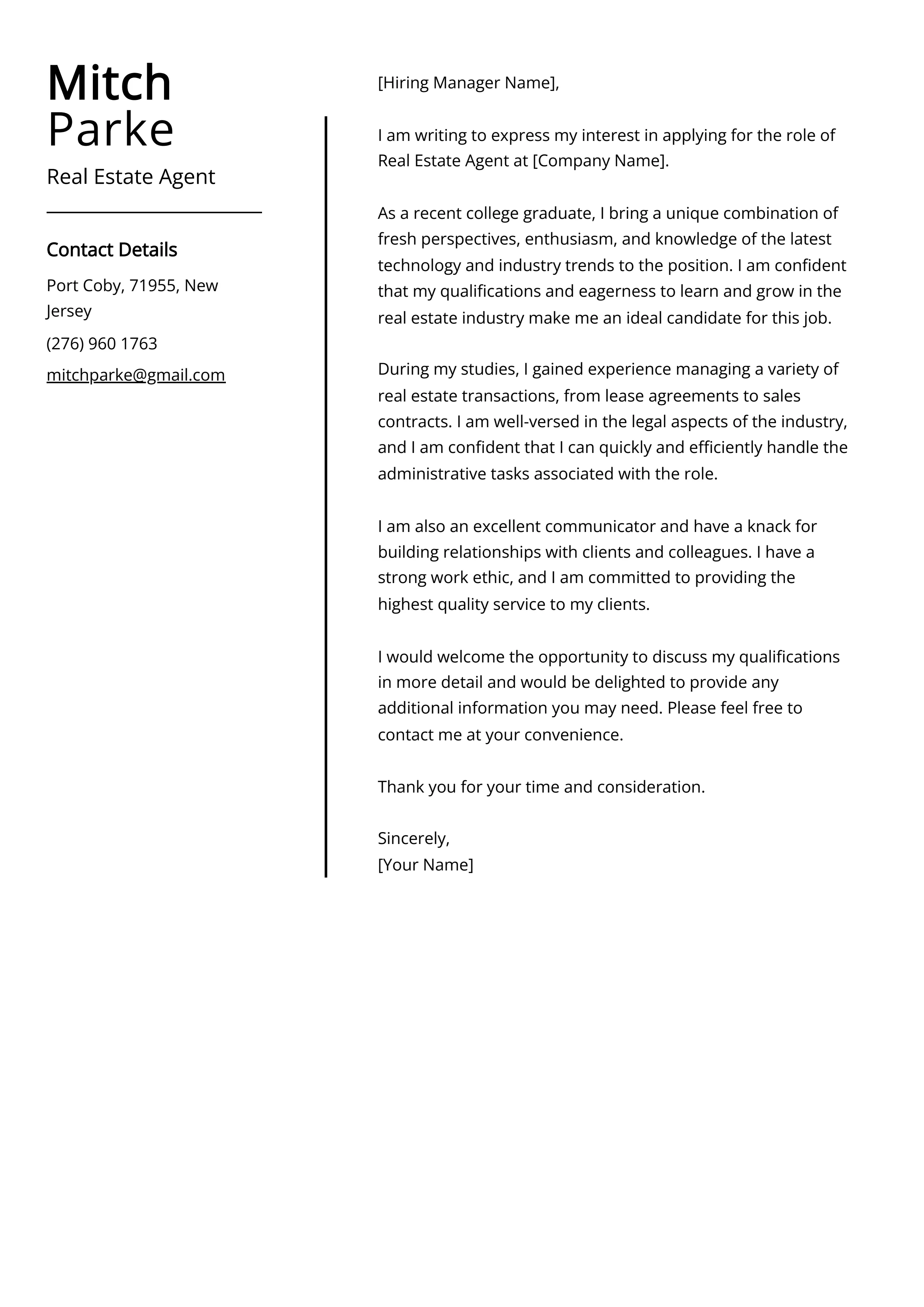 39222 real estate cover letter 5